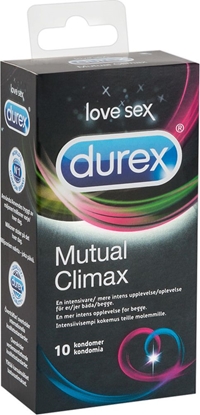 Attēls no Durex  Durex prezervatyvai Mutual Climax 10 vnt.