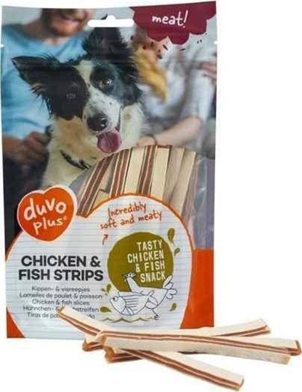 Picture of Duvo+ DUVO+ 80g CHICKEN&FISH STRIPS /20