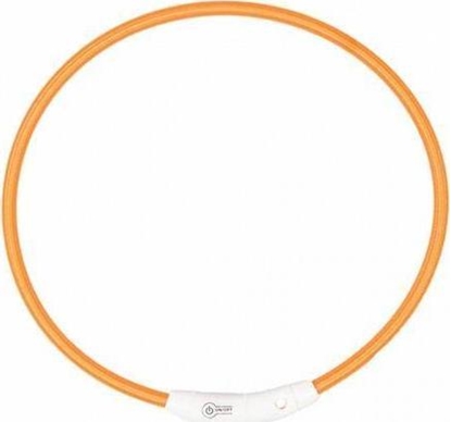 Изображение Duvo+ DUVO+ OBROŻA ŚWIECĄCA USB NYLON ORANGE 65cm