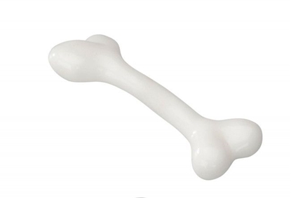 Изображение EBI Zabawka Rubber Bone Biała/Wanilia M 17.75cm