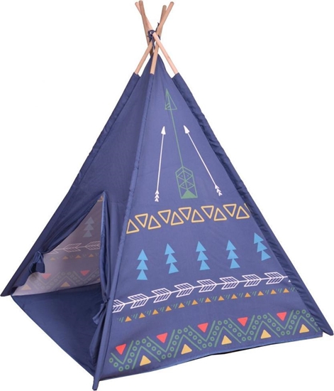 Picture of Ecotoys Namiot namiocik tipi wigwam domek dla dzieci fioletowy Ecotoys