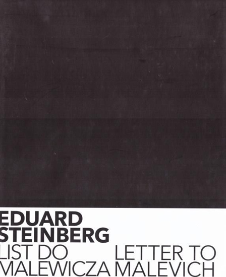 Picture of Eduard Steinberg. List do Malewicza