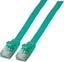 Изображение EFB Kabel płaski RJ45 U / FTP, kat. 6A, PVC, 2 m, zielony(K5545GN.2)