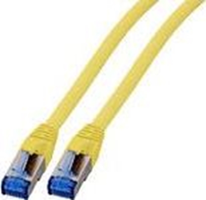 Attēls no EFB Patchcord RJ45 S / FTP, kat. 6A, kat. 7 Raw kabel TPE superflex, 1m, żółty (K5525FGE.1)