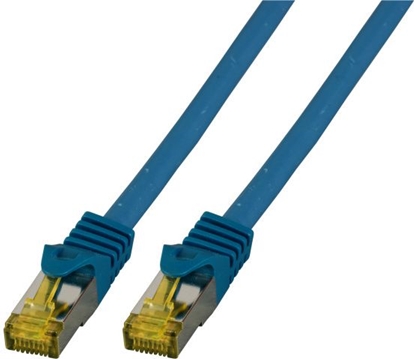 Attēls no EFB Patchcord S/FTP,Cat.6A, LSZH, Cat.7, 0.5m (MK7001.0,5BL)