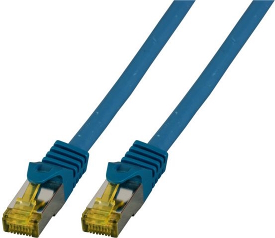 Picture of EFB Patchcord S/FTP,Cat.6A, LSZH, Cat.7, 0.5m (MK7001.0,5BL)