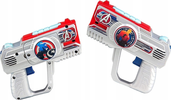 Picture of Ekids 2x Blaster Pistolet Na Podczerwień Avengers Marvel / Av-174