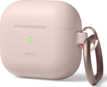 Attēls no Elago Etui ochronne Hang Silicone do AirPods 3 beżowe