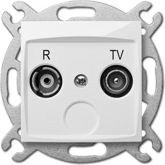 Picture of Elektro-Plast Gniazdo antenowe Carla R-TV końcowe białe (1752-10)