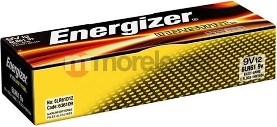 Picture of Energizer Bateria Industrial 9V Block 12 szt.