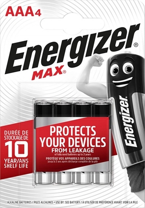Изображение Energizer Bateria Max AAA / R03 4 szt.