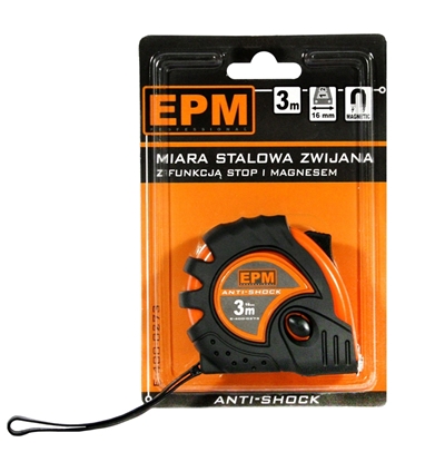 Изображение EPM Miara zwijana ANTI-SHOCK 5m x 19mm E-400-0275