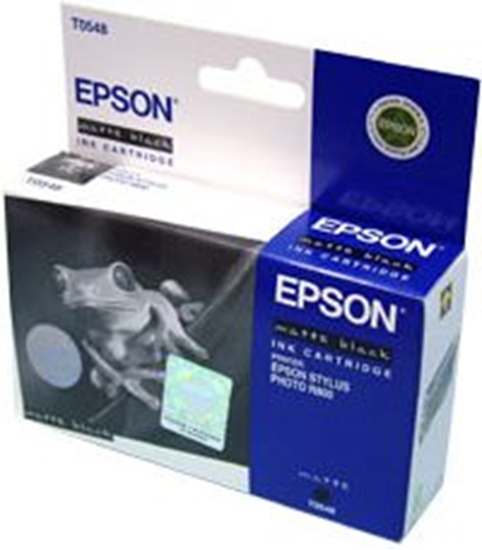 Picture of Epson Frog Singlepack Matte Black T0548 Ultra Chrome Hi-Gloss