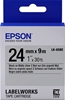 Picture of Epson Label Cartridge Matte LK-6SBE Black/Matt Silver 24mm (9m)