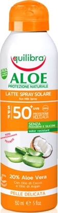 Attēls no Equilibra Aloesowe mleczko do opalania w sprayu SPF 50+, 150 ml