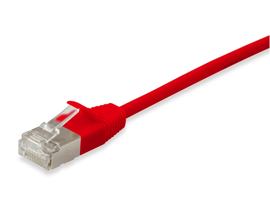 Изображение Equip Cat.6A F/FTP Slim Patch Cable, 2m, Red