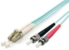 Picture of Equip LC/ST Fiber Optic Patch Cable, OM3, 1m