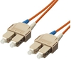 Picture of Equip SC/SC Fiber Optic Patch Cord- OM1/OM2, 10m , 62.5/125µ