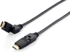 Picture of Equip Swivel HDMI 2.0 Cable, 1m, Swivel plug