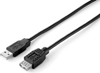 Изображение Equip USB 2.0 Type A Extension Cable Male to Female, 5.0m , Black