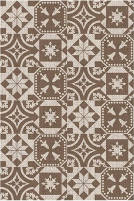 Picture of Esschert Design Esschert Design Dywanik zewnętrzny, 182x122 cm, portugalskie płytki