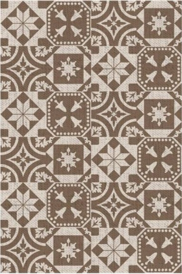 Picture of Esschert Design Esschert Design Dywanik zewnętrzny, 182x122 cm, portugalskie płytki