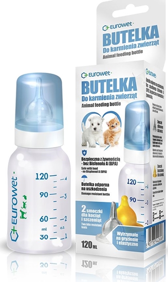 Picture of EUROWET Butelka do karmienia zwierząt 120ml