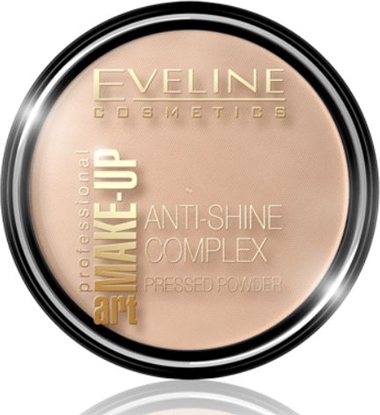 Attēls no Eveline Art Professional Make-up matujący puder mineralny prasowany 37 Warm Beige 14g