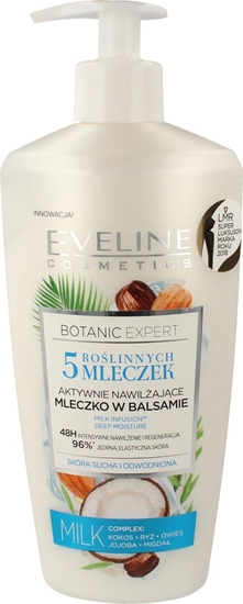 Изображение Eveline Botanic Expert Mleczko do ciała w balsamie aktywnie nawilżające 350ml