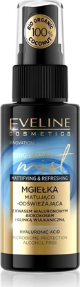 Изображение Eveline Eveline Cosmetics Long-Lasting Mist mgiełka matująco-odświeżająca Bio Kokos 50ml