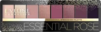 Attēls no Eveline Eveline Eyeshadow Professional Palette Zestaw cieni do powiek 05 Essential Rose (8) 9.6g