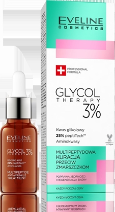 Изображение Eveline Multipeptydowa kuracja przeciw zmarszczkom Glycol Therapy 3% 18ml