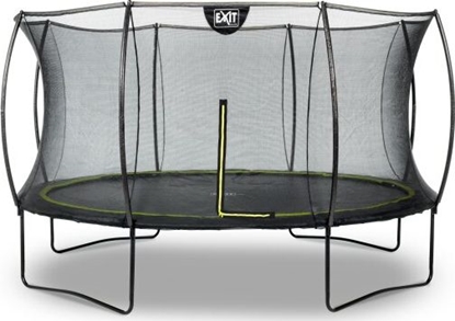 Attēls no Exit EXIT Silhouette trampoline ø366cm - black, Udendørs, Rund, Skruefjeder, Trampolin, Børn, 120 kg