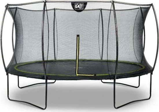 Picture of Exit EXIT Silhouette trampoline ø366cm - black, Udendørs, Rund, Skruefjeder, Trampolin, Børn, 120 kg