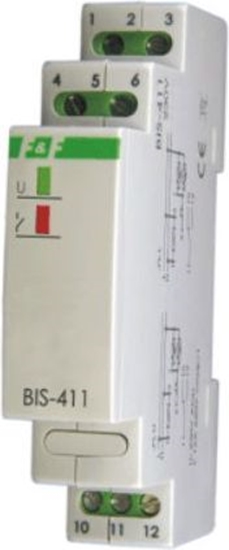 Изображение F&F Przekaźnik bistabilny włącz/wyłącz 1P 16A separowany 100-265V AC (BIS-411i 230V)