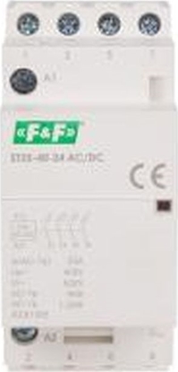 Изображение F&F Stycznik modułowy montaż na szynie styki 4xZ 25A 24V DC ST25-40-24V-ACDC