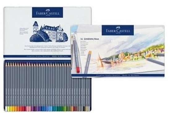 Picture of Faber-Castell Kredki akwarelowe Goldfaber 36 kol.