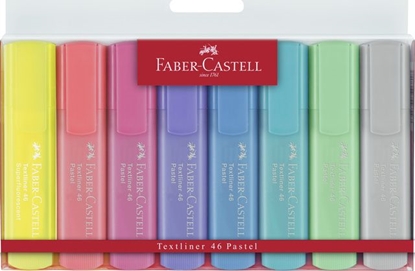 Attēls no Faber-Castell Zakreślacz pastelowy 8 kolorów FABER CASTELL