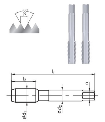 Attēls no Fanar Gwintownik calowy ręczny 3/4" 2szt. (A1-220001-3135)