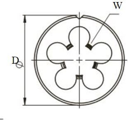 Attēls no Fanar NarzynkaUNC 7/16-14 DIN-22568 (2A) HSS 800 (N1-121001-4130)