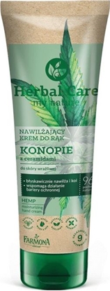 Attēls no Farmona Farmona Herbal Care Nawilżający Krem do rąk Konopie z ceramidami 100ml