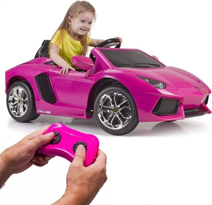 Picture of Feber FEBER Lamborghini Aventador Pink samochód elektryczny 6V 3+