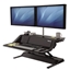 Attēls no Fellowes Lotus DX Sit-Stand Workstation - Black