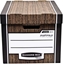 Picture of Fellowes Bankers Box WOODGRAIN - pudło na archiwa FastFold, (0061001)