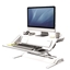 Attēls no Fellowes Lotus DX Sit-Stand Workstation – White