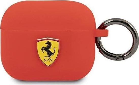 Picture of Ferrari Etui ochronne FEA3SILRE do AirPods 3 czerwone