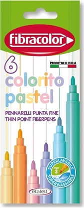 Attēls no Fibracolor Pisaki Colorito Pastel 6 kolorów FIBRACOLOR