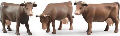 Изображение Figurka Bruder Figurka krowy brązowej w trzech pozach