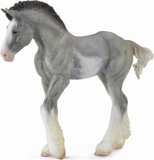 Picture of Figurka Collecta Źrebię Clydesdale Foal Blue Roan (004-88626)