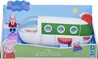 Attēls no Figurka Hasbro Zestaw z figurką Świnka Peppa Samolot (F3557)